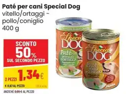 Coop Master Alleanza 3.0 Paté per cani Special Dog vitello/ortaggi/pollo/coniglio offerta