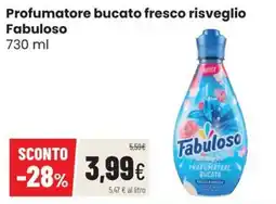 Coop Master Alleanza 3.0 Profumatore bucato fresco risveglio Fabuloso offerta