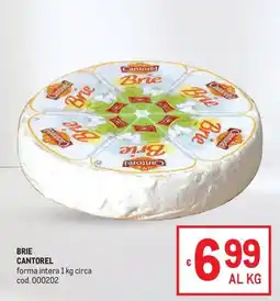 Metro Brie Cantorel offerta