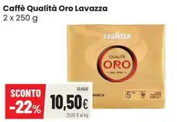 Coop Master Alleanza 3.0 Caffè Qualità Oro Lavazza offerta