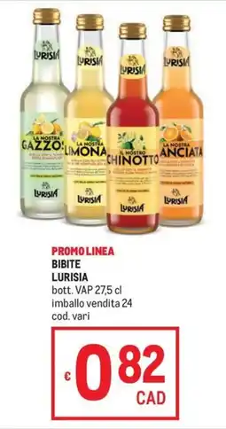 Metro Bibite Lurisia offerta