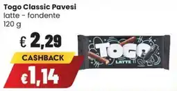 Coop Master Alleanza 3.0 Togo Classic Pavesi latte - fondente offerta