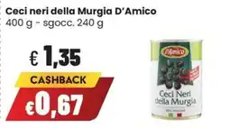 Coop Master Alleanza 3.0 Ceci neri della Murgia D'Amico offerta