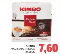 Eté Kimbo macinato fresco offerta