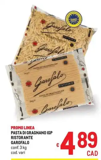 Metro Pasta di Gragnano IGP Ristorante Garofalo offerta