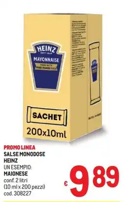 Metro Salse monodose Heinz offerta