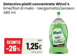Coop Master Alleanza 3.0 Detersivo piatti concentrato Winni's offerta