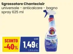 Coop Master Alleanza 3.0 Sgrassatore Chanteclair offerta