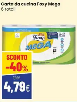 Coop Master Alleanza 3.0 Carta da cucina Foxy Mega offerta