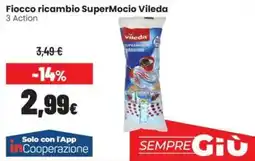 Coop Master Alleanza 3.0 Fiocco ricambio SuperMocio Vileda offerta