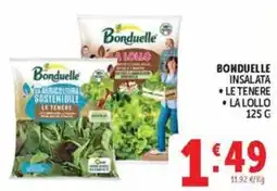 Deco Maxistore Bonduelle insalata le tenere la lollo offerta