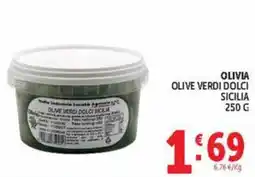 Deco Maxistore Olivia olive verdi dolci sicilia offerta