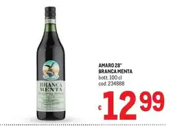 Metro Amaro 28° Branca Menta offerta