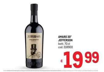 Amaro 30° Jefferson