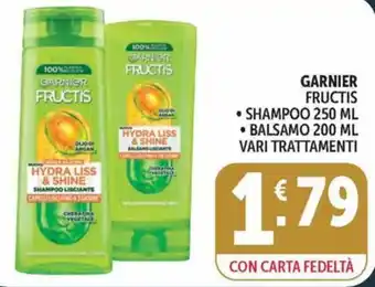 Garnier Fructis Hydra Liss & Shine