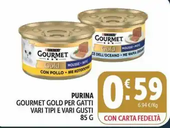 Purina Gourmet Gold per gatti