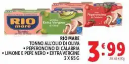 Deco Maxistore Rio Mare Tonno all'olio di oliva offerta
