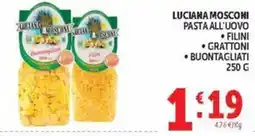 Deco Maxistore Luciana Mosconi pasta all'uovo offerta