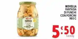 Deco Maxistore Novella Fantasia di funghi con porcini offerta