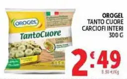 Deco Maxistore Orogel TantoCuore Carciofi Interi offerta