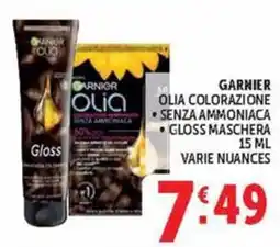 Deco Maxistore Garnier Olia colorazione senza ammoniaca gloss maschera offerta