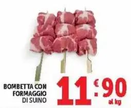 Deco Maxistore Bombetta con formaggio di suino offerta