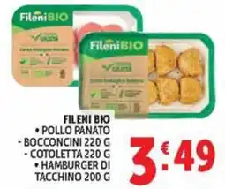 Deco Maxistore Fileni Bio pollo panato offerta