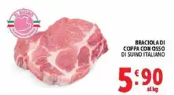 Deco Maxistore Braciola di coppa con osso di suino italiano offerta