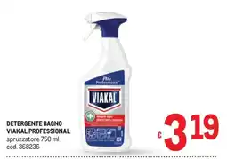 Metro Detergente bagno Viakal Professional offerta