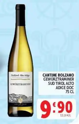 Deco Maxistore Cantina Bolzano Gewürztraminer offerta