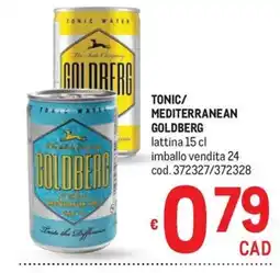 Metro Tonic/ Mediterranean Goldberg offerta