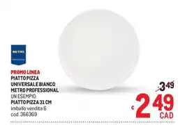 Metro Piatto pizza universale bianco Metro Professional offerta