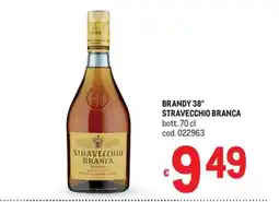 Metro Brandy Stravecchio Branca offerta