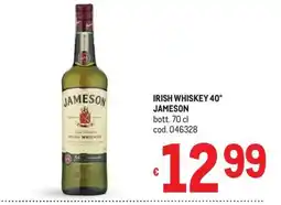 Metro Irish Whiskey Jameson offerta