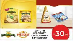 Extracoop Leerdammer e Président offerta
