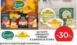 Extracoop Formaggi Ferrari e Camoscio d'Oro offerta