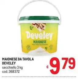 Metro Maionese da tavola Develey offerta