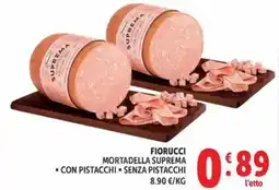 Deco Maxistore Mortadella Suprema Fiorucci offerta