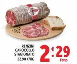 Deco Maxistore Renzini capocollo stagionato offerta