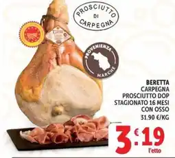 Deco Maxistore Beretta Carpegna Prosciutto DOP offerta
