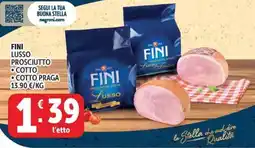 Deco Maxistore Fini prosciutto cotto lusso offerta