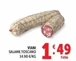 Deco Maxistore Viani Salame Toscano offerta