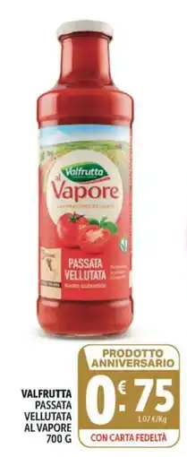 Deco Maxistore Valfrutta passata vellutata al vapore offerta