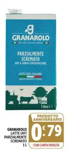 Deco Maxistore Granarolo latte UHT parzialmente scremato offerta