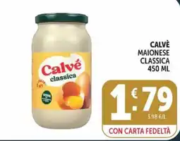 Deco Maxistore Calvé maionese classica offerta