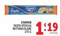 Deco Maxistore Stuffer pasta sfoglia rettangolare offerta