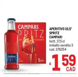 Metro Campari Spritz offerta