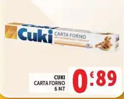Deco Maxistore Cuki carta forno offerta