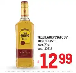 Metro Tequila Reposado Jose Cuervo offerta