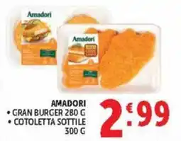 Deco Maxistore Amadori Gran Burger offerta